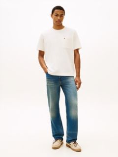 Mesh Jersey Pocket T-Shirt — Ivory Petal 2