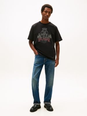 Мужские футболки Tommy Hilfiger Hilfiger Crest Graphic Slub T-Shirt — фото 3