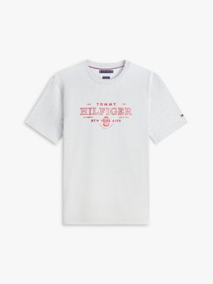 Мужские футболки Tommy Hilfiger Hilfiger NYC Logo Heavyweight T-Shirt — фото 5