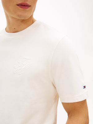Мужские футболки Tommy Hilfiger Script Monogram Interlock T-Shirt — фото 3