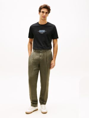 Мужские футболки Tommy Hilfiger NYC Logo Heavyweight T-Shirt — фото 3