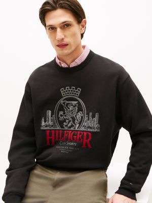 Мужские худи Tommy Hilfiger Embroidered Crest Logo Sweatshirt — фото 2