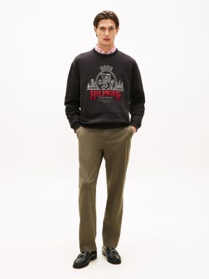 Мужские худи Tommy Hilfiger Embroidered Crest Logo Sweatshirt — фото 3