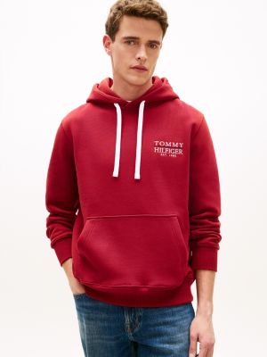 Embroidered Monotype Logo Hoodie