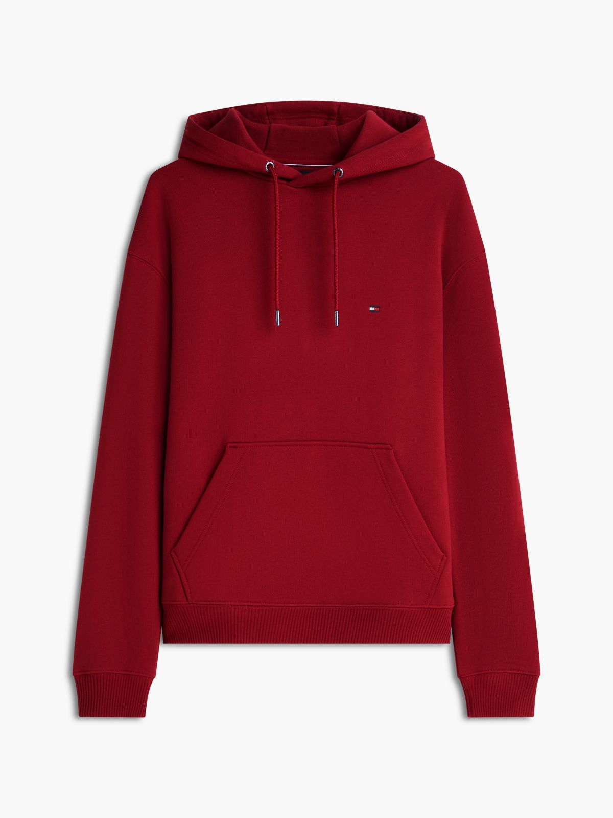 Back Flag Logo Pullover Hoodie — Regatta Red