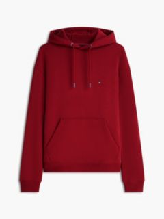 Back Flag Logo Pullover Hoodie — Regatta Red 5