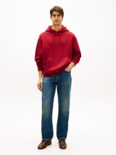 Back Flag Logo Pullover Hoodie — Regatta Red 3