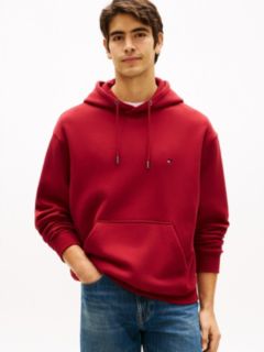 Back Flag Logo Pullover Hoodie — Regatta Red 1