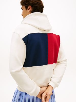 Мужские худи Tommy Hilfiger Back Flag Logo Pullover — фото 2