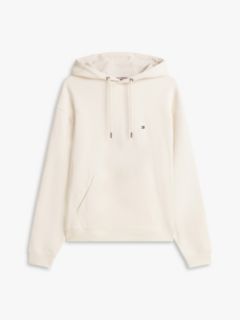 Back Flag Logo Pullover Hoodie — Ivory Petal 5