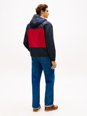 Мужские куртки Tommy Hilfiger Reversible Water-Resistant Hooded Jacket — фото 4