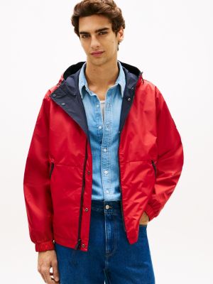 Мужские куртки Tommy Hilfiger Reversible Water-Resistant Hooded Jacket — фото 5