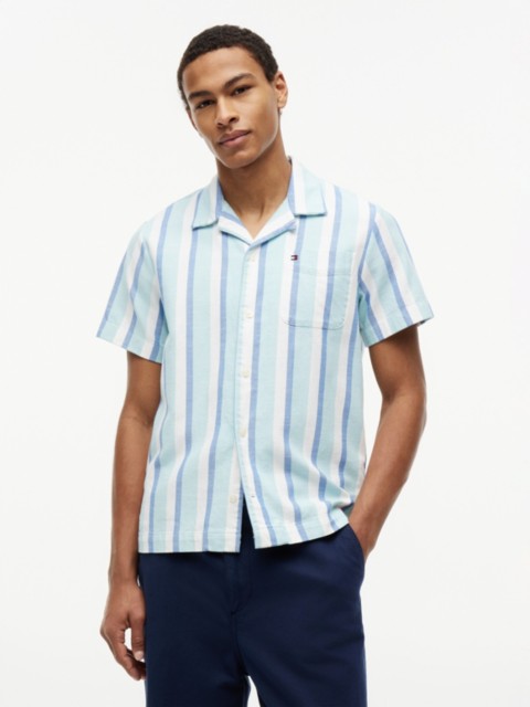 Мужские рубашки Tommy Hilfiger Regular Fit Twill Camp Shirt