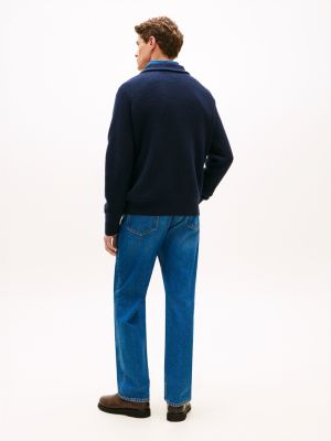 Fisherman Knit Quarter-Zip Sweater | Tommy Hilfiger