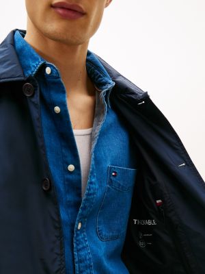 Мужские куртки Tommy Hilfiger Water-Repellent Packable Chore Jacket — фото 4