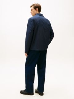 Water-Repellent Packable Chore Jacket — Navy 5