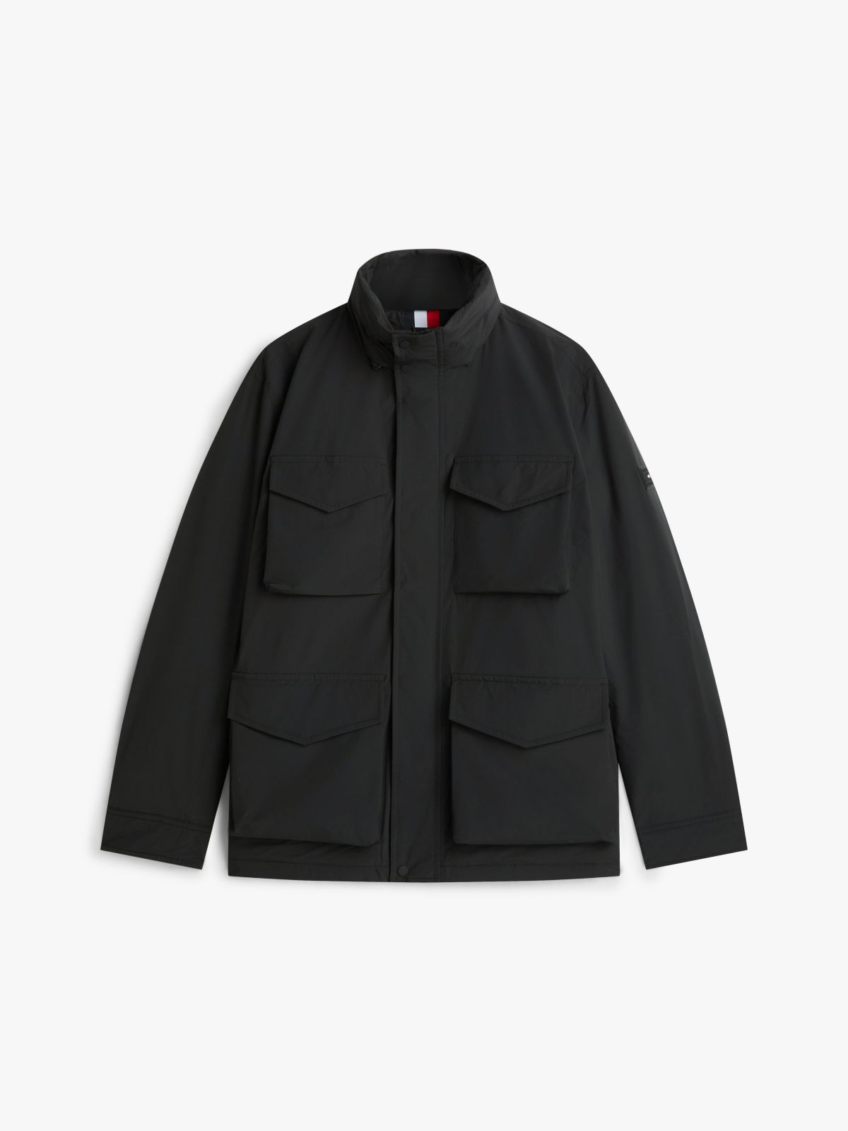 Water-Repellent Packable Field Jacket — Black