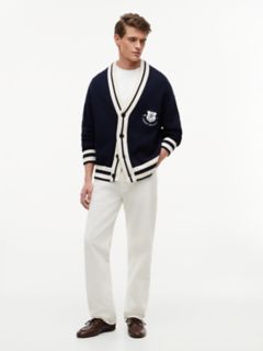 Garment-Dyed Loose Jean — White 2