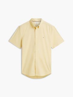Regular Fit Short-Sleeve Shirt — Light Daffodil 5