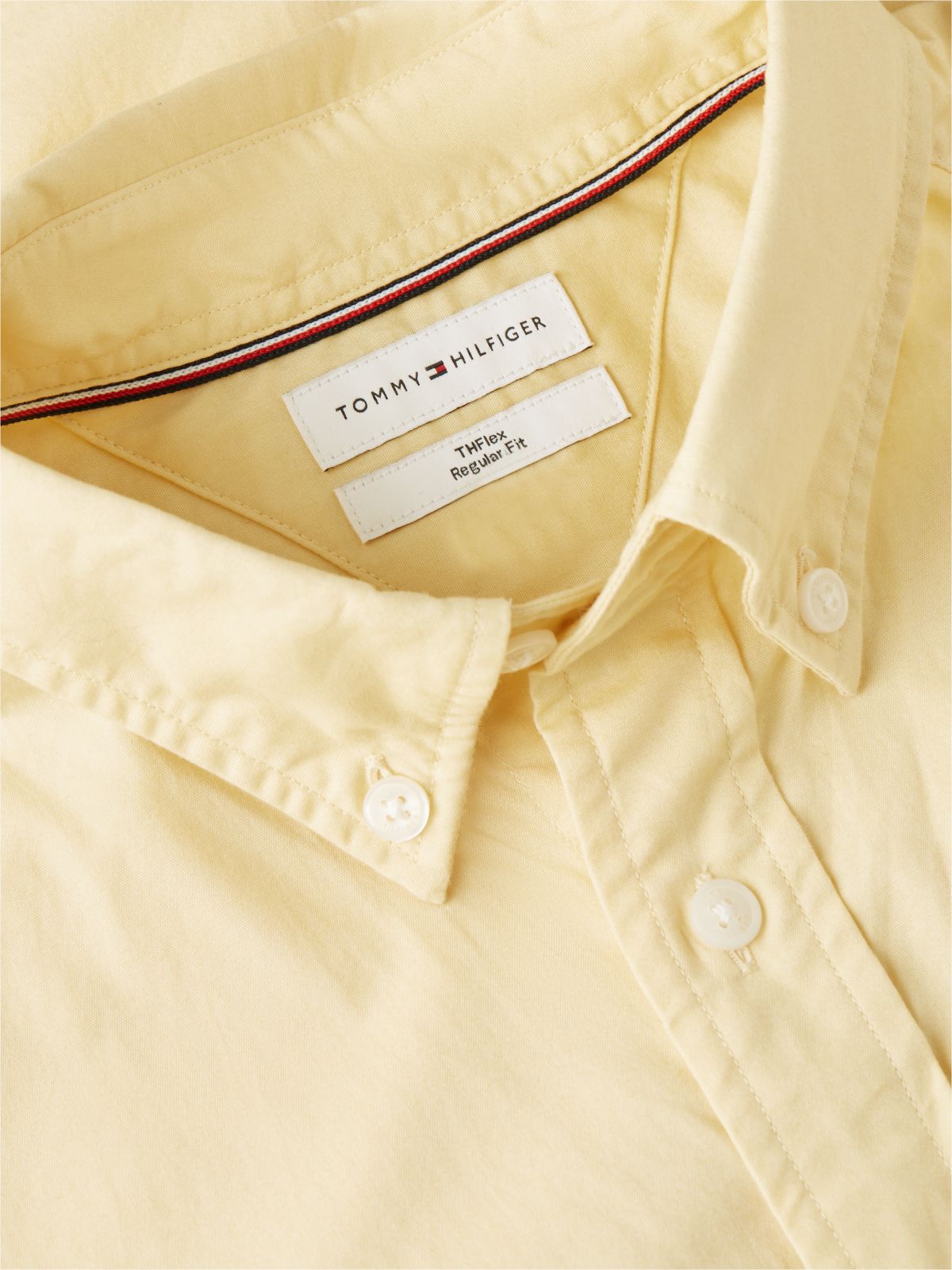 Regular Fit Short-Sleeve Shirt — Light Daffodil