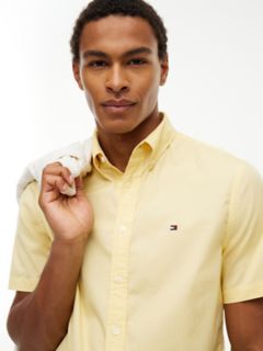 Regular Fit Short-Sleeve Shirt — Light Daffodil 3