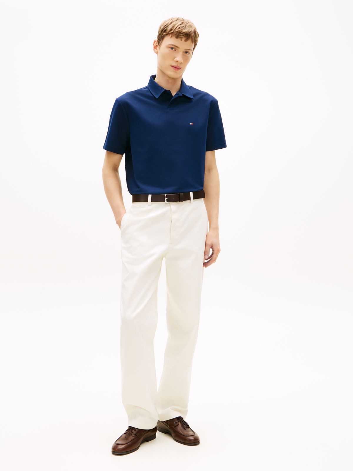 TH Performance Lightweight Polo — Light Navy