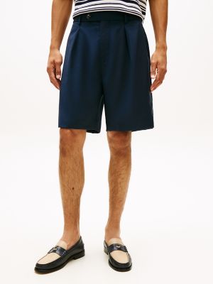 New York Label Pleated Wool Chino Short from Tommy Hilfiger - $74.50