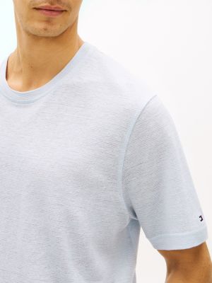 Мужские футболки Tommy Hilfiger New York Label Cotton-Linen T-Shirt — фото 2