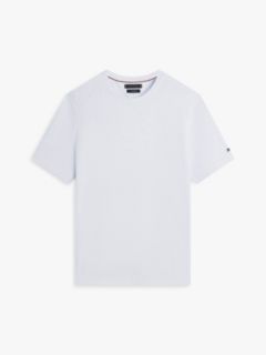 New York Label Cotton-Linen T-Shirt — Breezy Blue 5