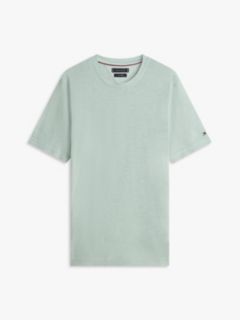 New York Label Cotton-Linen T-Shirt — Crushed Mint 5