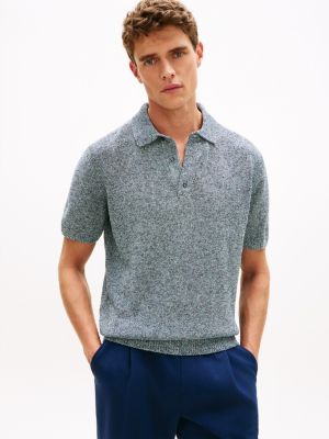 New York Label Relaxed Heathered Polo from Tommy Hilfiger - $111.30