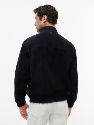 Мужские куртки Tommy Hilfiger Relaxed Suede Moto Jacket — фото 6