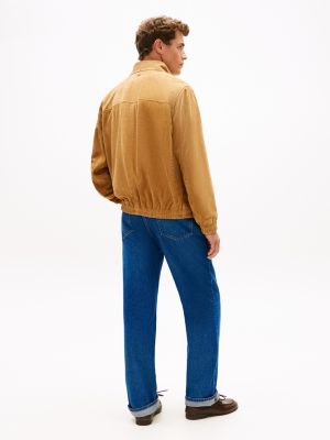 Relaxed Suede Moto Jacket | Tommy Hilfiger