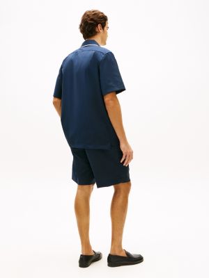 Мужские рубашки Tommy Hilfiger Relaxed Fit Lightweight Wool Shirt — фото 4