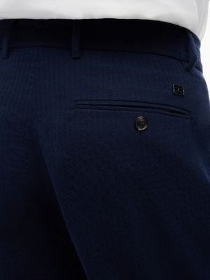 Мужские брюки Tommy Hilfiger Relaxed Light Wool-Blend Seersucker Pant — фото 3