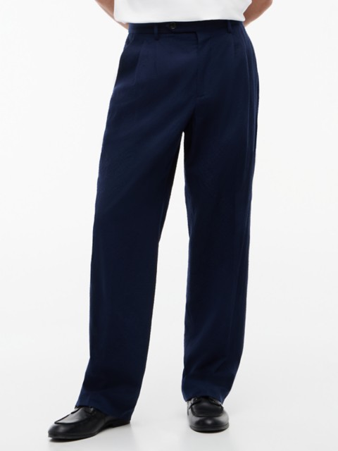 Мужские брюки Tommy Hilfiger Relaxed Light Wool-Blend Seersucker Pant