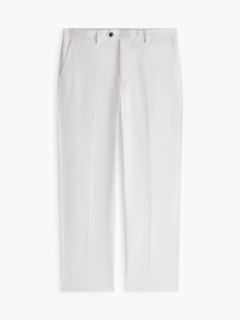 New York Label Garment-Dyed Flex Chino — White 5