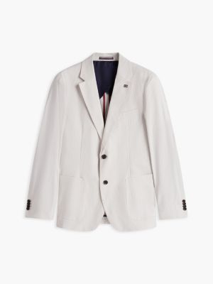 Мужские пиджаки Tommy Hilfiger Regular Fit Dobby Blazer — фото 6