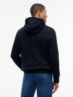 Embroidered Flag Logo Flex Fleece Hoodie — Navy 4