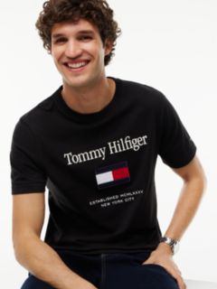 Embroidered Flag Logo T-Shirt — Black 3