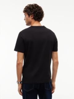 Embroidered Flag Logo T-Shirt — Black 4