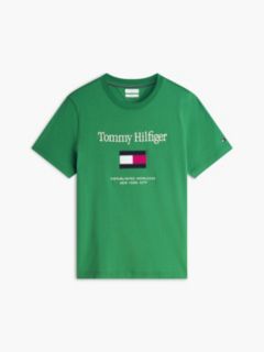 Embroidered Flag Logo T-Shirt — Alaskan Green 5