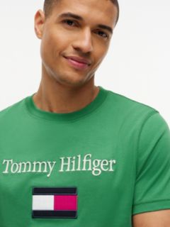 Embroidered Flag Logo T-Shirt — Alaskan Green 3