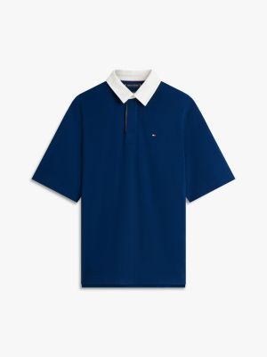Мужские свитеры Tommy Hilfiger Relaxed Fit Back Flag Logo Polo — фото 6