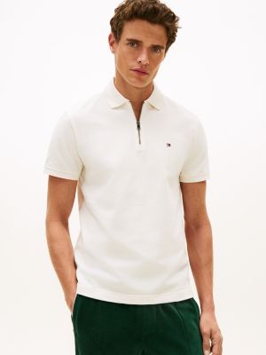 TH Performance Lightweight Mesh Polo, Ivory Petal