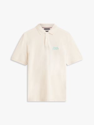 Мужские топы Tommy Hilfiger Classic Fit Embroidered Palm Tree Polo — фото 5