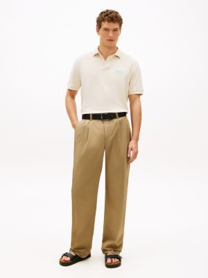 Мужские топы Tommy Hilfiger Classic Fit Embroidered Palm Tree Polo — фото 3