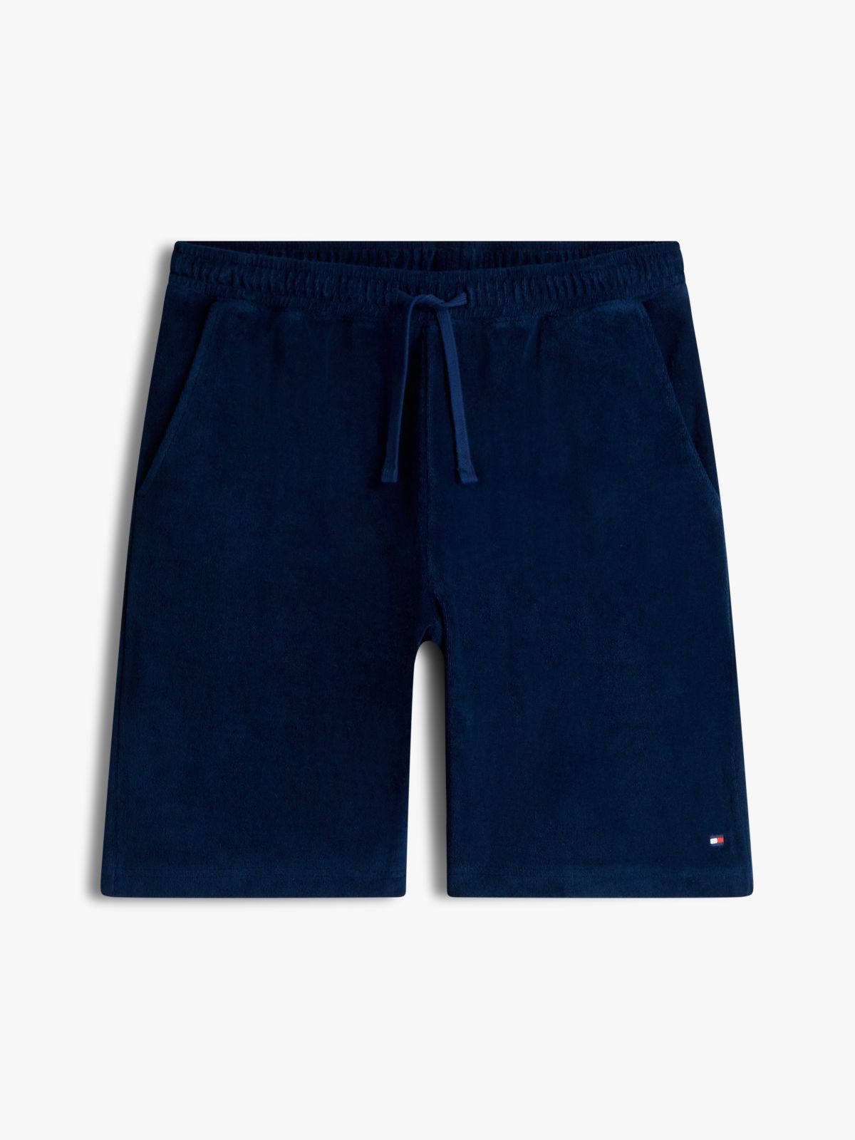 Terry Toweling Sweatshort — Light Navy