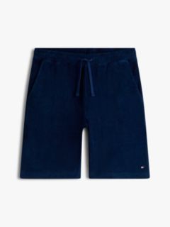 Terry Toweling Sweatshort — Light Navy 5