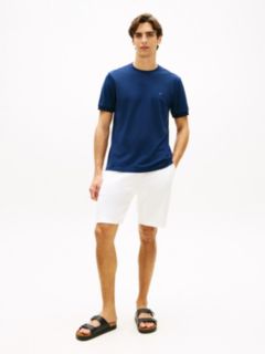 Terry Toweling Sweatshort — Ecru 2